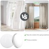 GANPUB 4 Pcs Magnetic Shower Curtain Magnets Weights Drapery Weights,