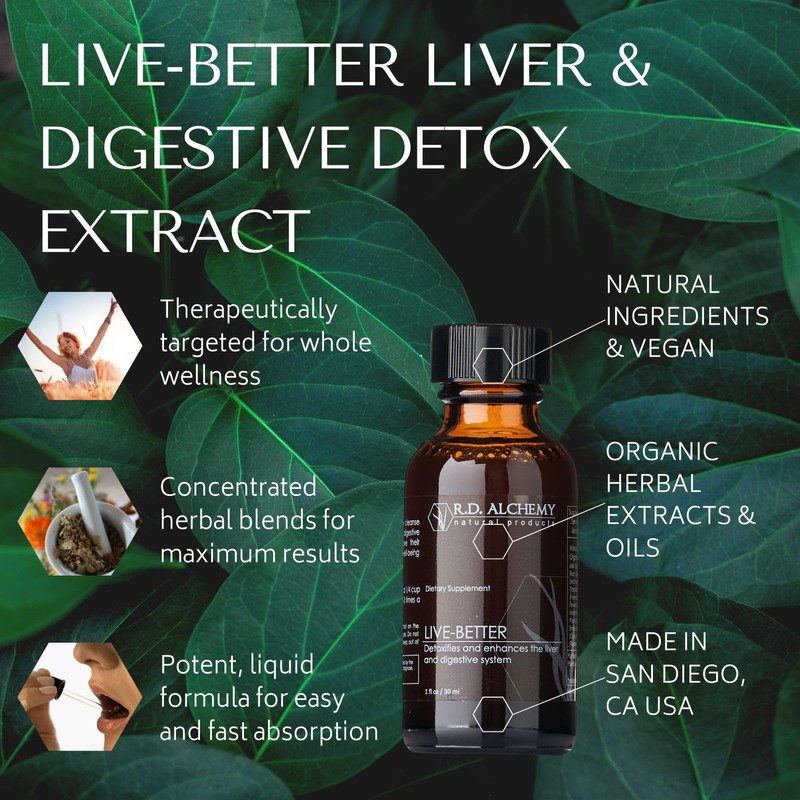 RD Alchemy - 100% Natural & Organic Live-Better Liver and