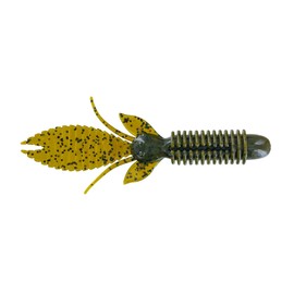 Big Bite Baits 4.5'' Bfe, Green Pumpkin (6 Pack)