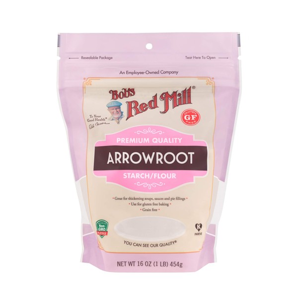 Bob's Red Mill Arrowroot Starch / Flour, 16-ounce