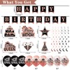 Birthday Decorations for Women, 33pcs Birthday Queen Crown and Sash,