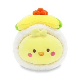 Anirollz Stuffed Animal Plush Toy – Small Sushi Food Theme Outfitz Plush Doll | Soft, Squishy, Warm, Cute, Comfort, Safe | Birthday Gift Pillow with Chick in Avocado Sushi 6" Chickiroll