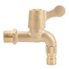 Brass WaterTap G1/2in Thread Spiral Opening Switch for Household Washing