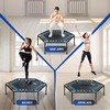 Yes4All Rebounder Trampoline 48-inch with Adjustable Handle Bar, 350 LBS
