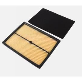 Air Filter Kit for Rato 670cc 739cc Engines – Fits Rato 740, AGT LRT23 – Also Fits Honda GX610 GX620 GX670 GXV610 GXV620 GXV670 – 8-3/4" x 6-5/8" x 1"