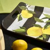 Bamboo Table Lemon Branch 18 x 12-inch Serving Tray