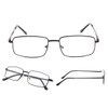 LUR READING GLASSES 6 pack Metal Readers for Men