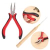 DHWEKU Extensions Remover Microring Extensions Real Hair Bonding Remover for