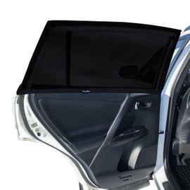 EcoNour Car Rear Window Sun Shades Compatible for Toyota Rav4 | 2Pack-Sun Shade with 100% UV & Mosquito Protection | Breathable Mesh Rear WindowCovers for Privacy & Blackout- Car Window Accessories