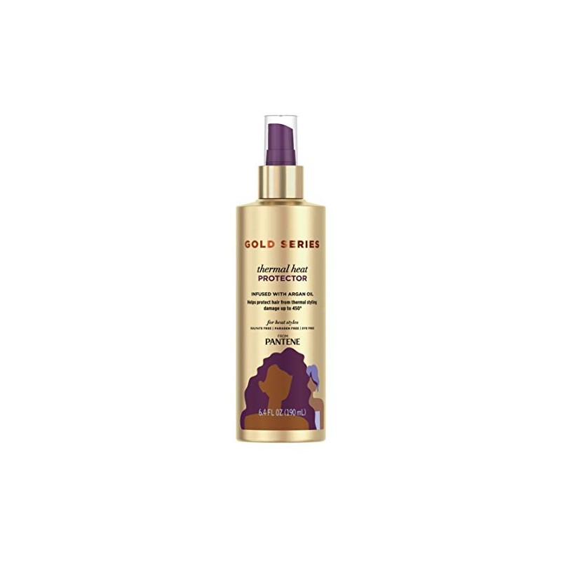 Pantene Gold Series Protector térmico de calor, bomba de 6.4