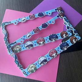 J J K License Plate Frame - Characters: Baby Blue Plate Set [2]