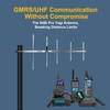 GMRS/UHF Base Station Antenna - 400-470MHz 5-Element Yagi with 9dBi