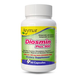 Arymar Diosmin Plus 900, Circulatory System Support (60 Capsules/Pack of 1)