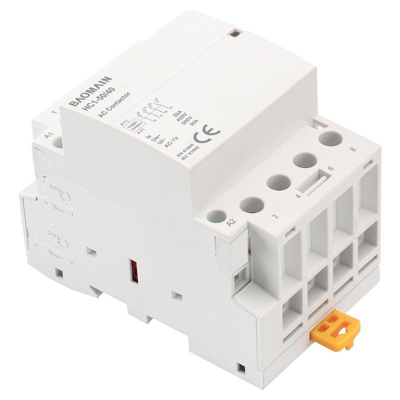 Baomain 4-Pole 4NO Contactor with 110volt AC Coil 50A Normal