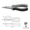 Maurer 2326020 Spout Pliers Straight, More Than 200 mm.