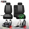Fioqe 60/40 Split Bench Seat Covers for Toyota Pickup 1989-1994,