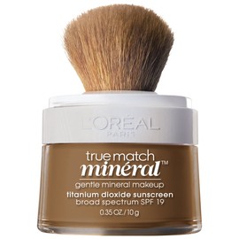 LOréal Paris True Match - Base mineral en polvo suelto, suave Sable, 3 onzas
