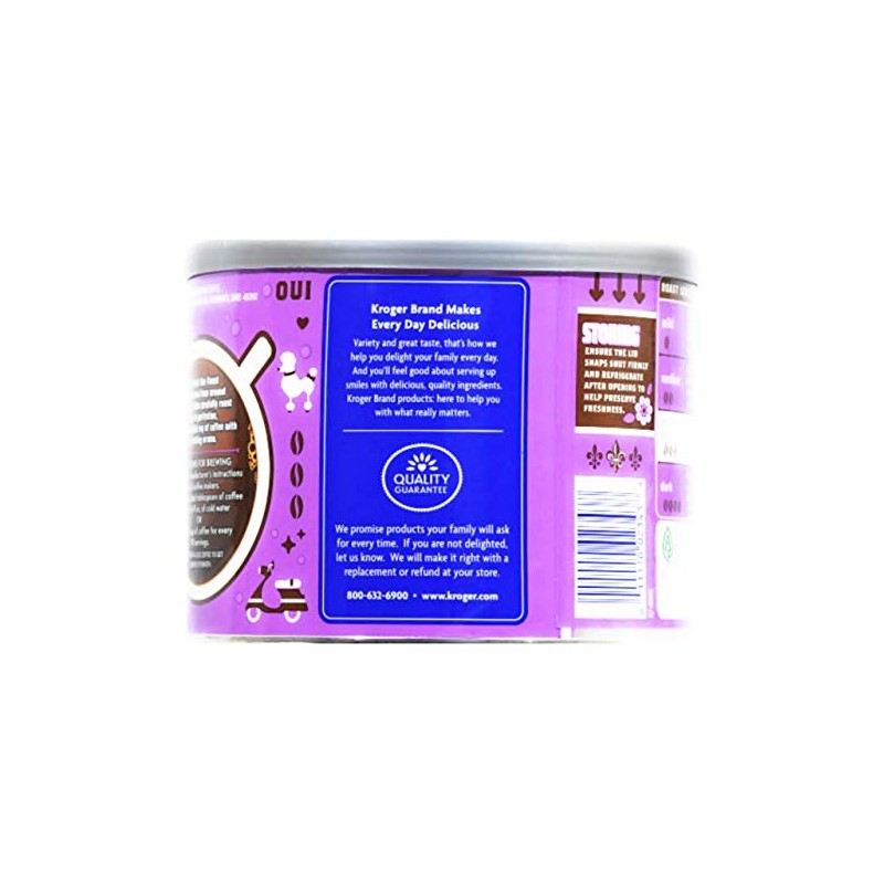 Kroger French Roast Medium Dark Roast Ground Coffe 24 oz