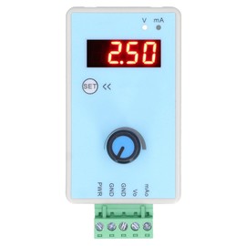 Signal Generator, Digital Signal Transmitter Simulator High Accuracy Function Generator Analog Simulator 0‑10V/2‑10V 0‑20mA/4‑20mA for Electronics Laboratory Production Teaching Research