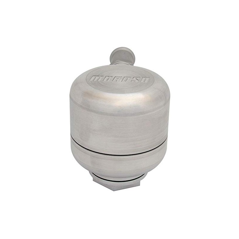 Moroso 68788 Oil Separator, Breather, Positive Locking, Aluminum