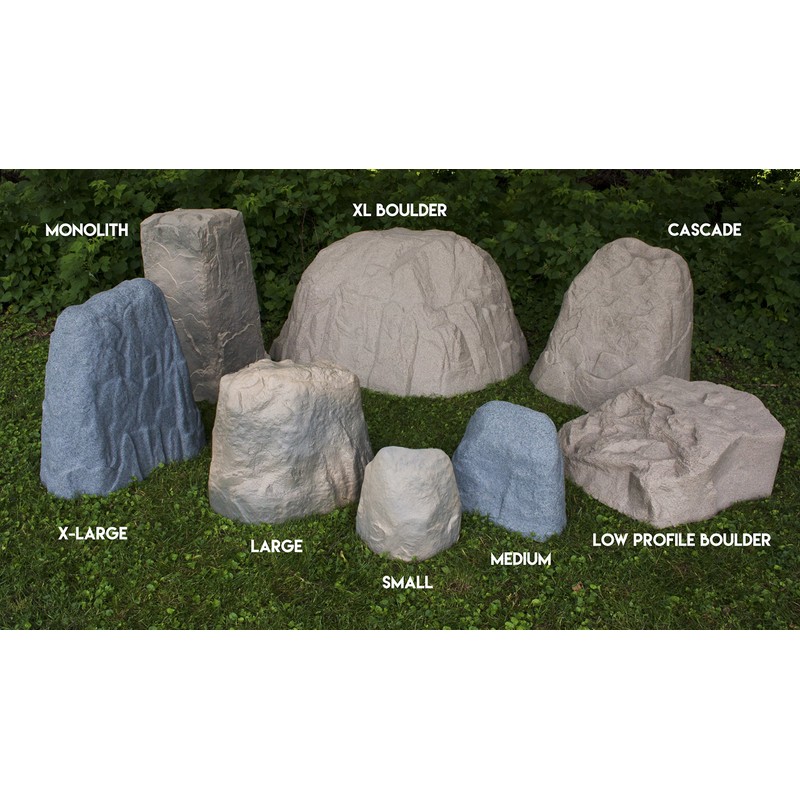 Emsco Group 2181 Large – Lightweight Landscape Rock-Resin, Sandstone