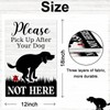 Avezano Please Pick Up After Your Dog Garden Flag Funny