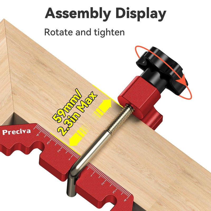 Positioning Angle, Preciva 45/90 Degree Positioning Angle Right Angle Clamps