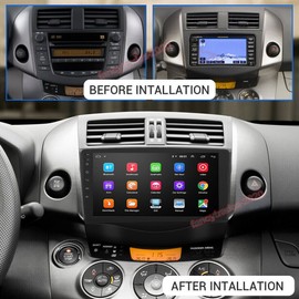 For Toyota RAV4 2006-2012 Carplay 9" Car Stereo Radio Android 13 GPS Navi 4+64GB