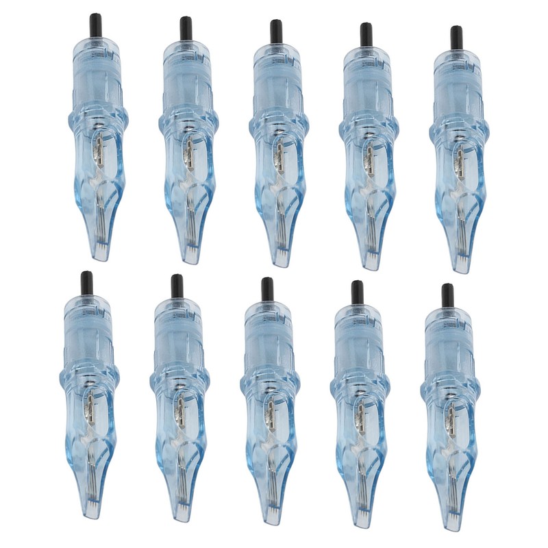 10pcs Stainless Steel Cartridge Needles Set Professional Salon Disposable Cartridge
