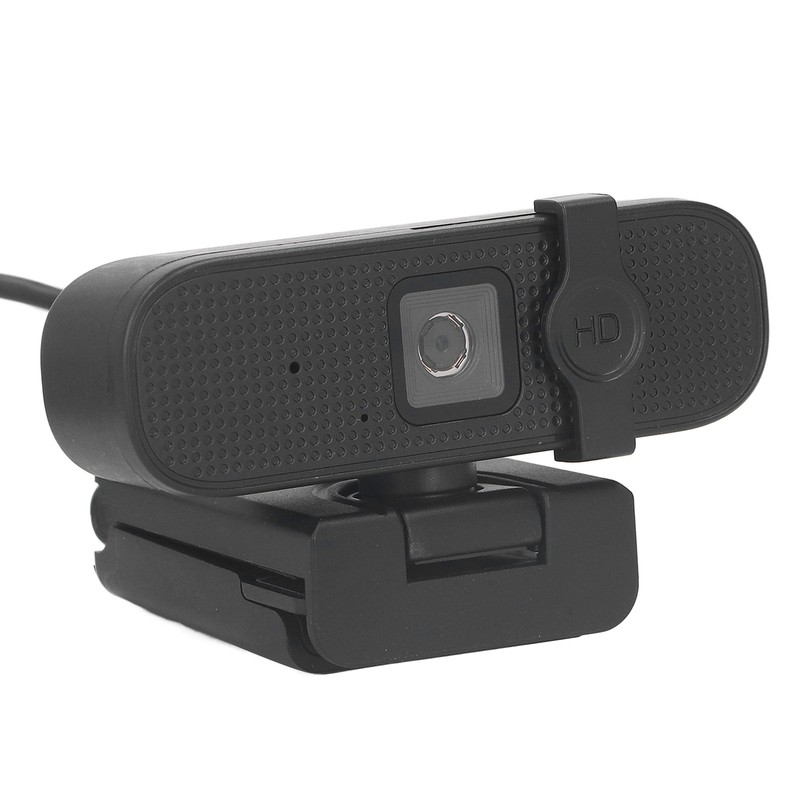 USB Computer Web Camera with Cover Autofocus 4K Plug and
