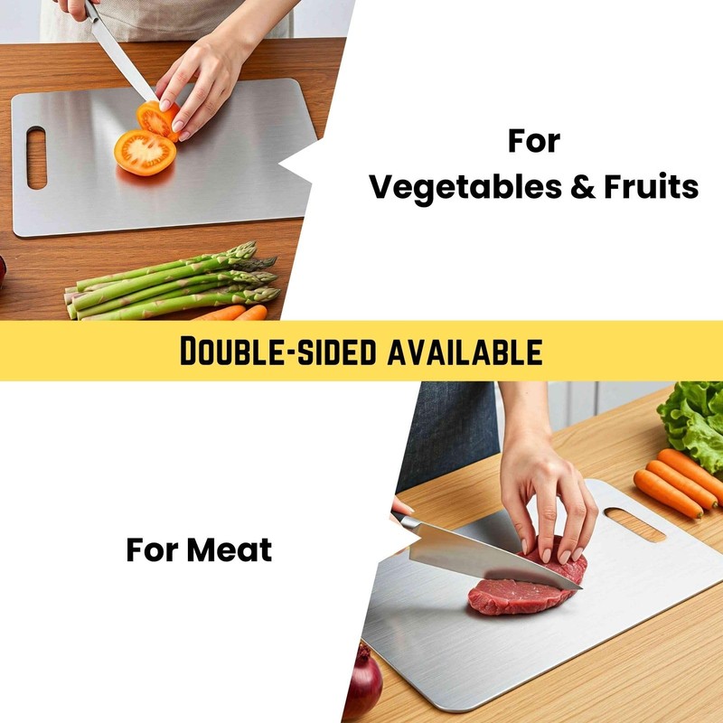 Titanium Cutting Board Set of 3, 2025 New Upgrade 100%