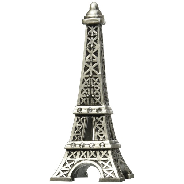 Fashioncraft 2502 Paris With Love Collection, Eiffel Tower Centerpiece/Cake Topper, One Size, Gray
