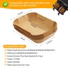 Pack of 200 Baking Paper for Hot Air Fryer, Airfryer