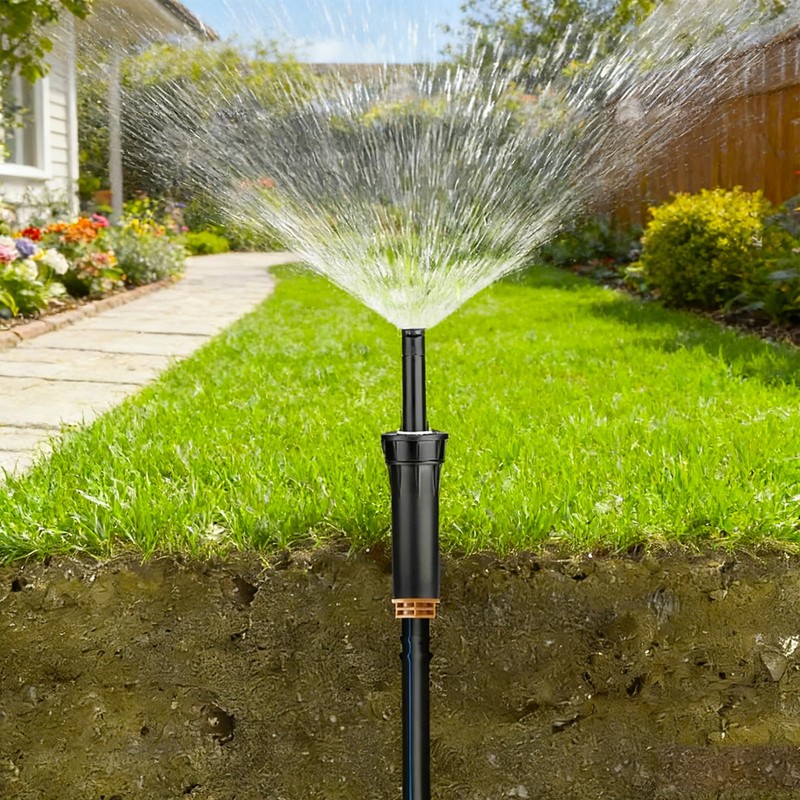 JAYEE 1/2 Inch Drip Irrigation Fittings to 1/2 Inch Male