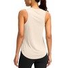 SANTINY Women's Sleeveless Workout Tops Lightweight Tennis Yoga Athletic Running