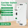 DEWIN Time Relay 230 V, GRT8-LS DIN Rails Stair Light