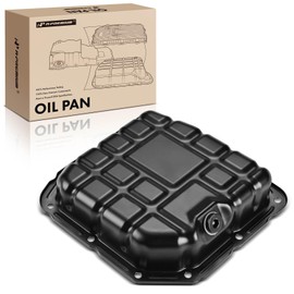 A-Premium Lower Engine Oil Pan Sump with Drain Plug Compatible with Hyundai Elantra 2007-2012 & Kia Spectra5 2007-2009, 2.0L