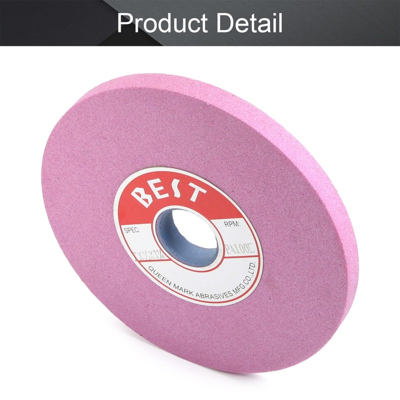 Utoolmart Bench Grinding Wheels Chrome Corundum 100 Grit for Surface