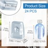 OIIKI 24 Pcs Kitchen Sink Rack Rubber Feet, Including 12pcs