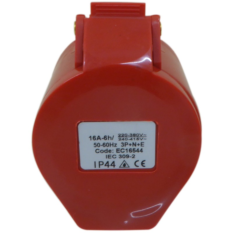 16A 5 Pin Plug and Coupler Set - 380-415V -