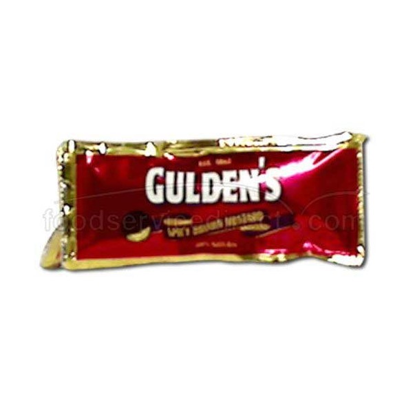 Gulden's Brown Mustard, Spicy, 500 Count