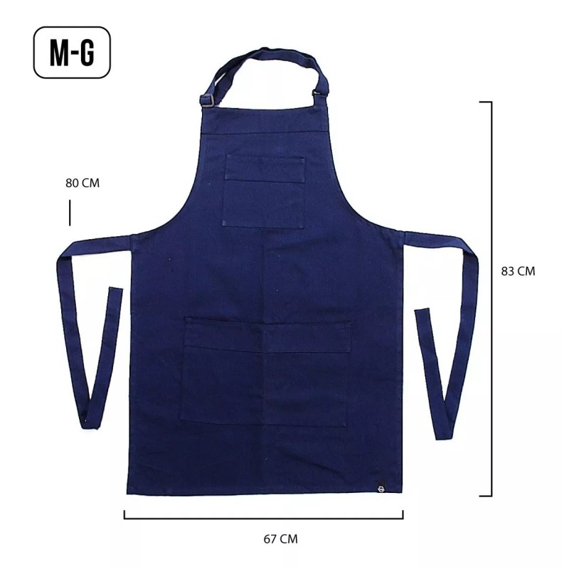 Dilitools Mandil Master Chef Delantal Cocina Mesero Con Peto Dilitools