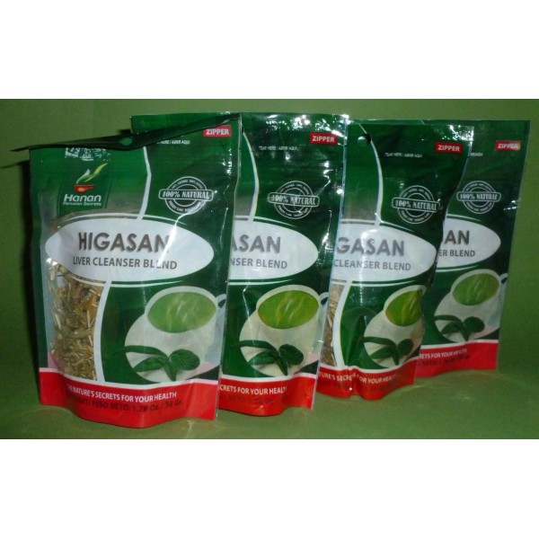Hanan Higasan Hierba Te (Liver Cleansed Blend Tea) 4 Bags