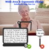 NZQXJXZ 30X 5X Magnifying Glass for Reading, Large and Lightweight