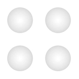 UESWILL 4 Pcs Replacement Bottom Case White Rubber Feet Foot Compatible with UESWILL MacBook Case/ MacBook Pro Case / MacBook Air Case Cover