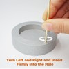 Incense Holder for Sticks, Anti-Ash Flying Incense Burner with 30