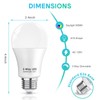 Gonhom 3 Way LED Light Bulbs 50 100 150W Equivalent,