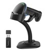 Inateck 2D Barcode Scanner mit Intelligentem Ständer, Kabellos QR Code