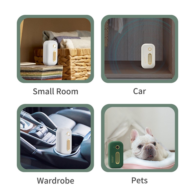 Ozone Air Purifier Rechargeable Ozone Machine Mini Odor Eliminator USB