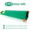 Threlaco 2 Pcs Easy Slide Open Toe Compression Sock Aid